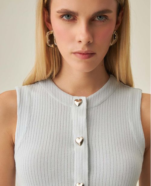 Top con Textura para Mujer
