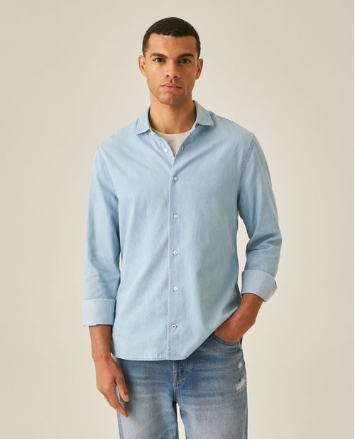 Camisa Denim de Hombre