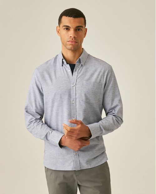 Camisa de Algodón para Hombre