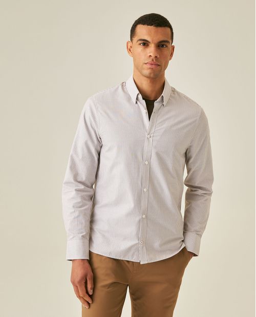 Camisa de Algodón para Hombre