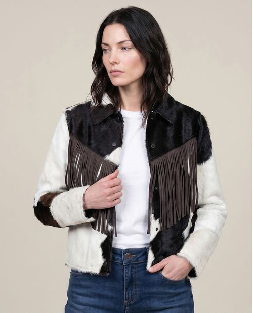 Chaqueta de Cuero para Mujer