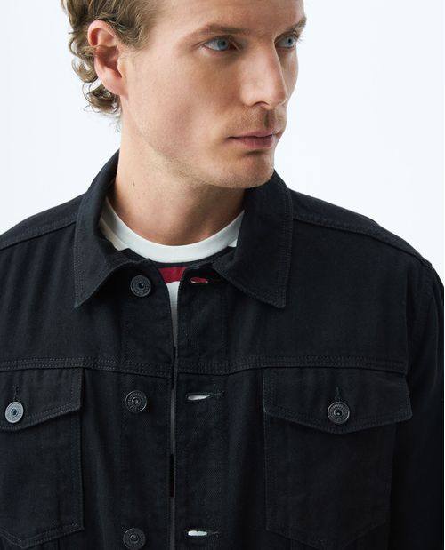 Chaqueta de Denim Azul
