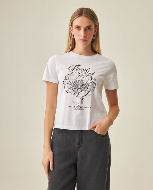 Camiseta Gráfica para Mujer