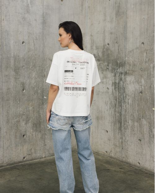 Camiseta Gráfica Oversize para Mujer - Colombiamoda