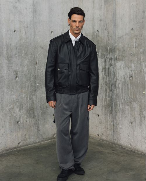 Pantalón Sastre con Bolsillos Cargo para Hombre - Colombiamoda