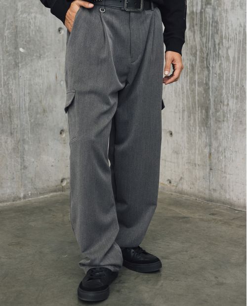 Pantalón Sastre con Bolsillos Cargo para Hombre - Colombiamoda
