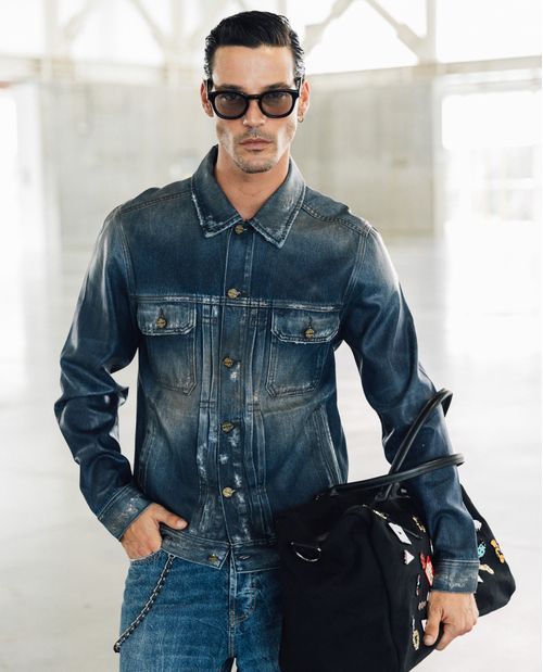Chaqueta Trucker de Denim para Hombre - Colombiamoda