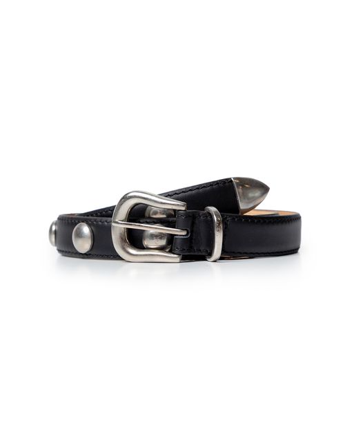 Cinturón de Cuero con Tachas para Mujer - Colombiamoda