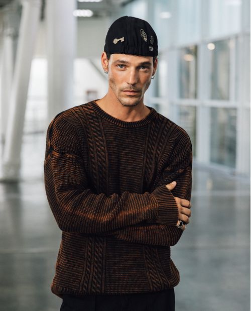 Suéter Tejido Oversize para Hombre - Colombiamoda