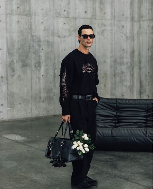 Correa de Cuero con Studs para Hombre - Colombiamoda