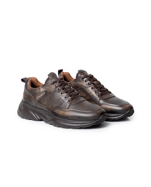 Zapatos Tipo Runner de Cuero para Hombre - Colombiamoda