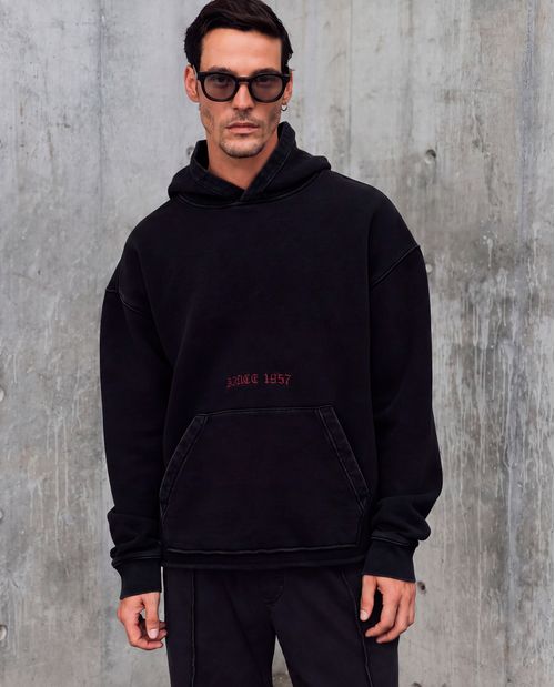 Buzo con Capucha Oversize para Hombre - Colombiamoda