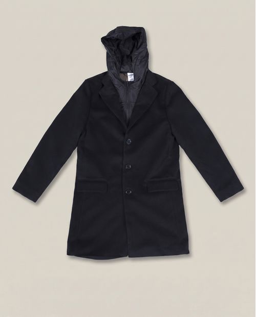 Abrigo Acolchado con Capucha para Hombre