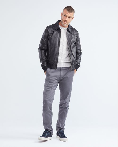Chaqueta en Cuero