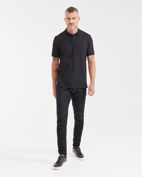 Polo Manga Corta 70% Algodón Masculino