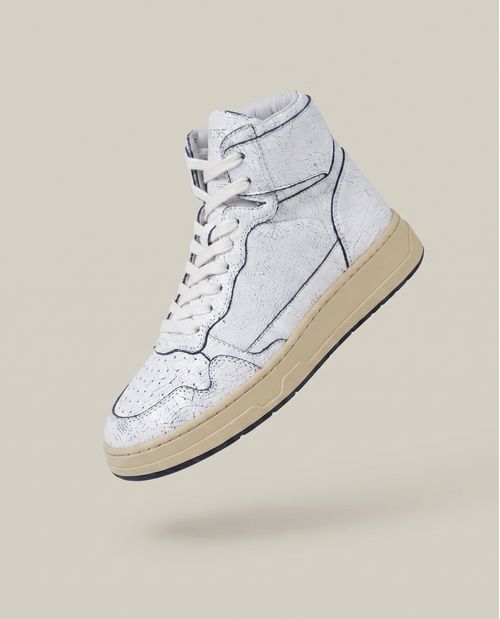 Tenis Retro de Cuero para Hombre