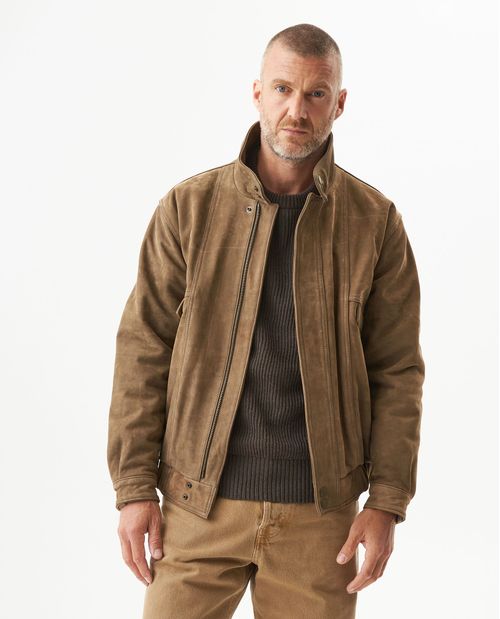 Chaqueta Rider de Cuero para Hombre