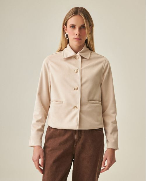 Chaqueta Afelpada para Mujer