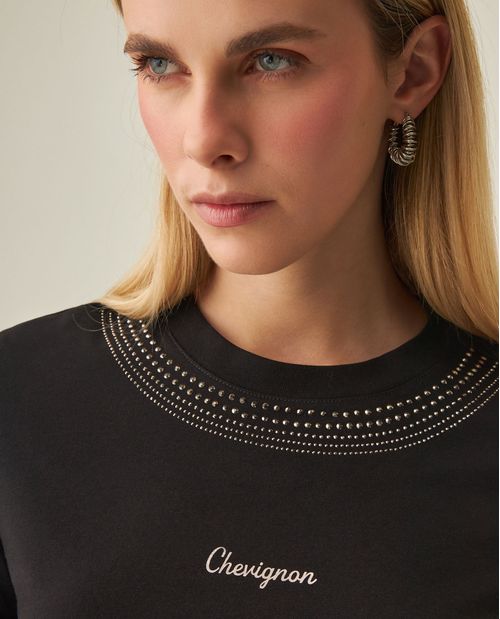 Camiseta con Apliques para Mujer