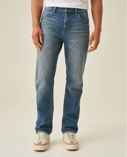 Jean Straight Fit para Hombre