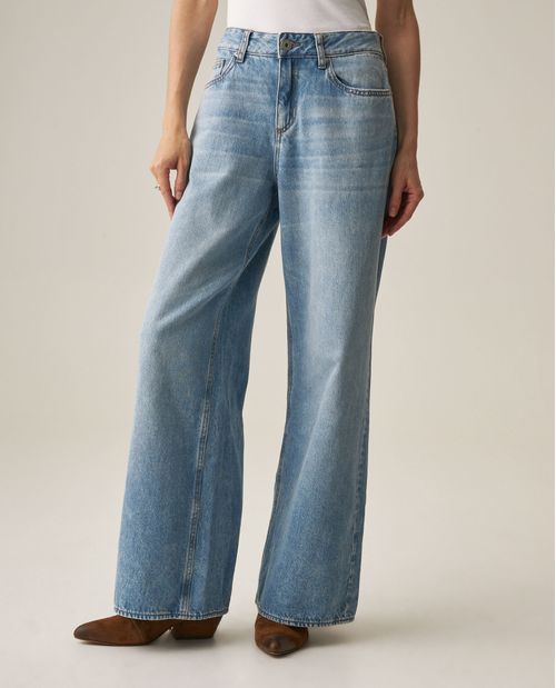 Jean Wide Leg para Mujer