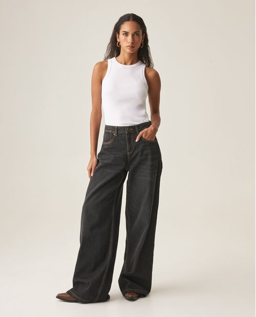 Jean Wide Leg para Mujer