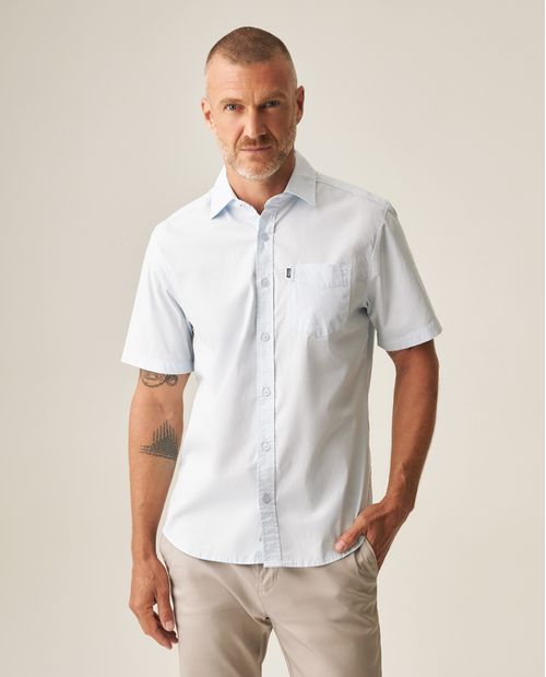 Camisa Manga Corta Slim para Hombre