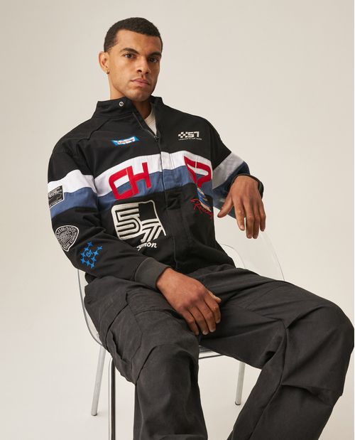 Chaqueta Bomber Racing para Hombre