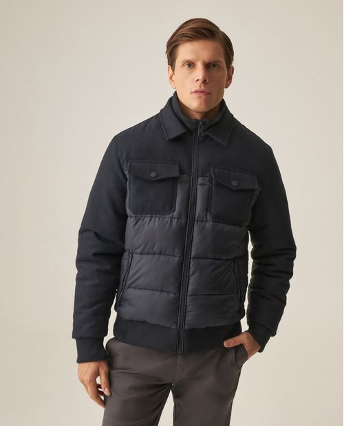 Chaqueta Bomber Acolchada para Hombre