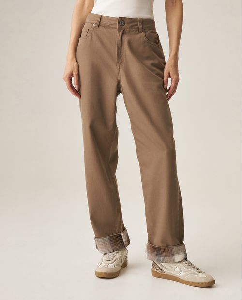 Pantalón Relaxed Fit para Mujer