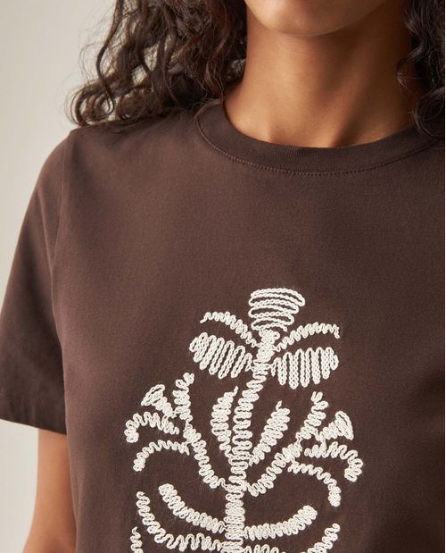 Camiseta de Algodón para Mujer
