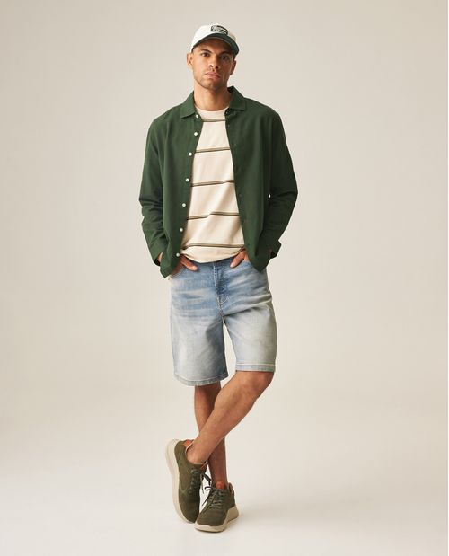 Bermuda Relaxed Fit para Hombre