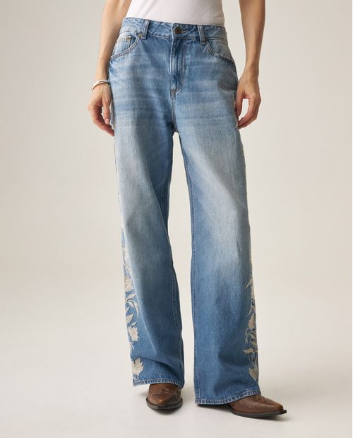 Jean Straight Fit para Mujer