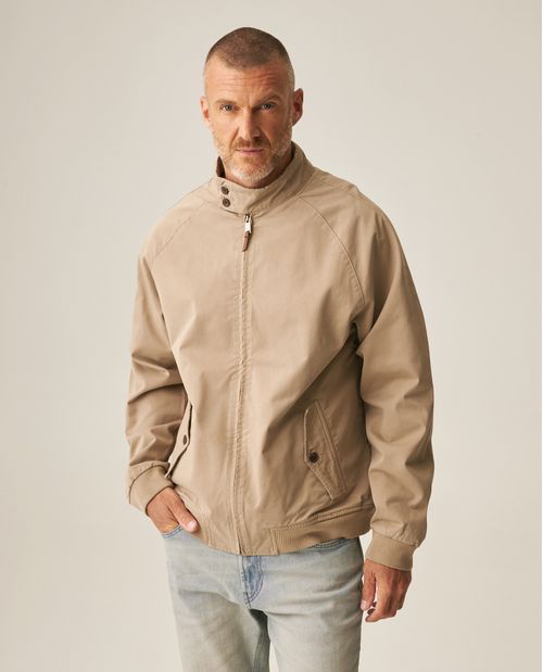 Chaqueta Trench de Algodón para Hombre