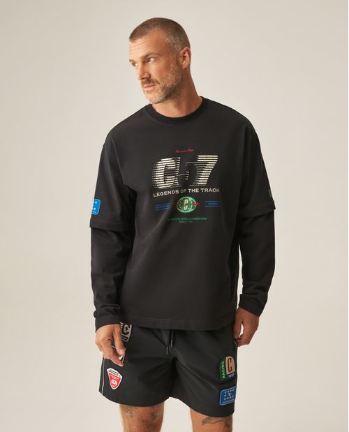 Camiseta Manga Larga para Hombre