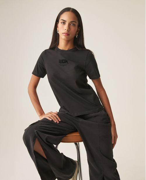 Camiseta Gráfica Slim para Mujer
