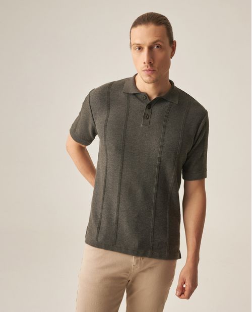 Polo Tejido Regular para Hombre