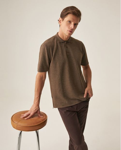 Polo Tejido Regular para Hombre
