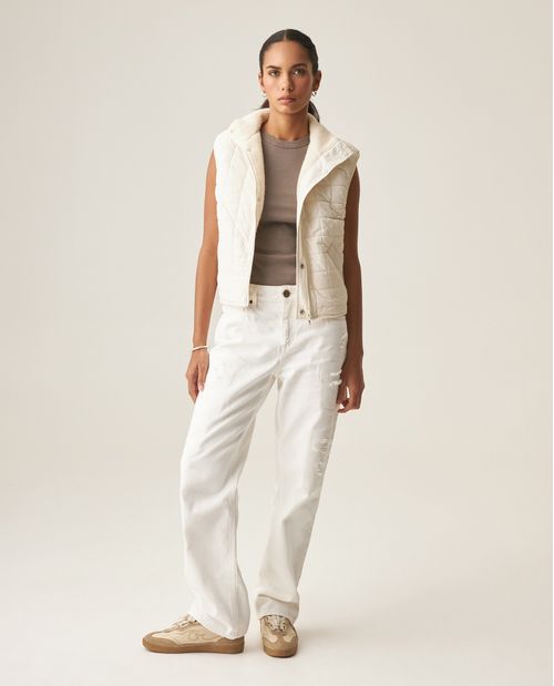 Jean Heritage Straight Fit para Mujer