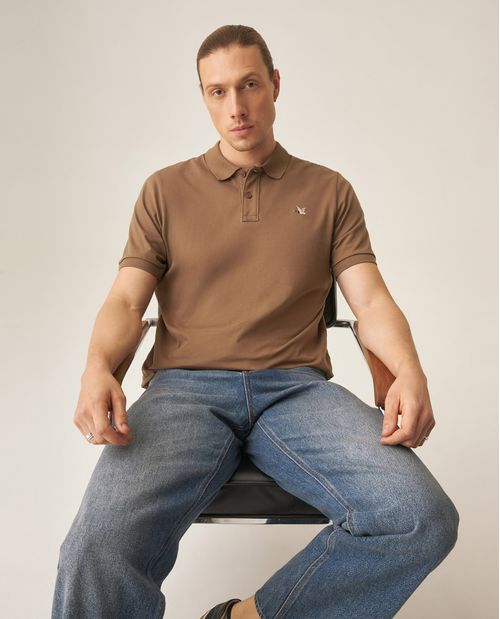 Camisa Polo Slim Fit para Hombre
