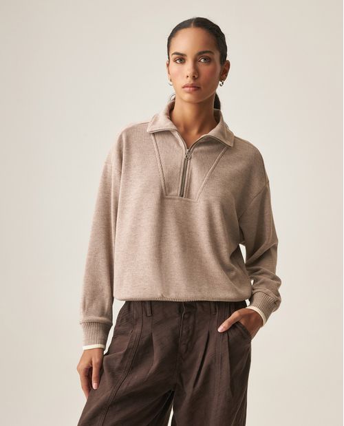 Buzo de Cuello Alto para Mujer