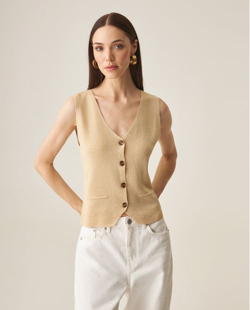 Chaleco Tejido para Mujer