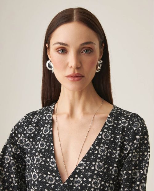 Vestido Largo Estampado para Mujer