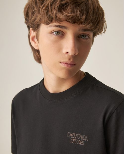 Camiseta Gráfica de Manga Larga para Niño