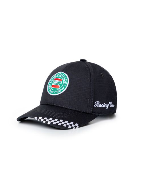 Gorra Racing 5 Cascos Ripstop Bordada