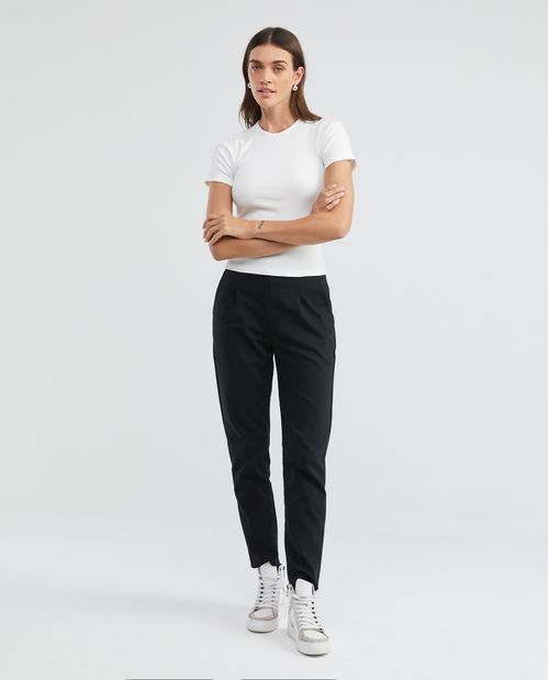 Camiseta Slim de Algodón para Mujer