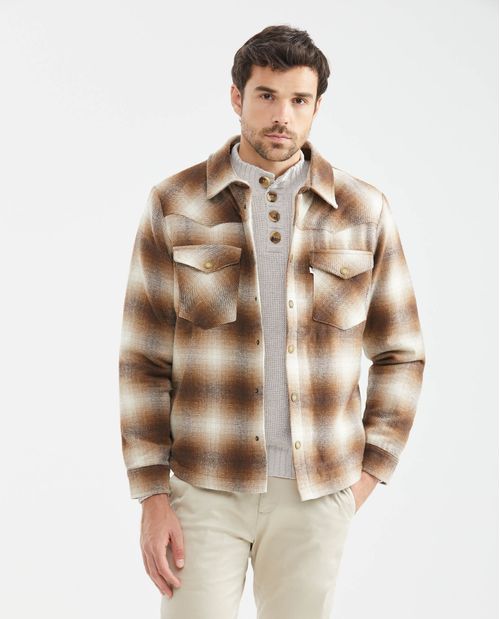 Chaqueta de Franela para Hombre
