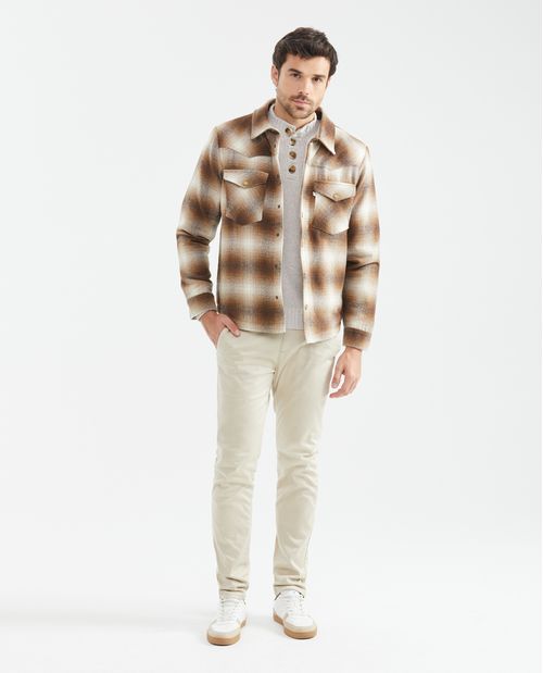 Chaqueta de Franela para Hombre