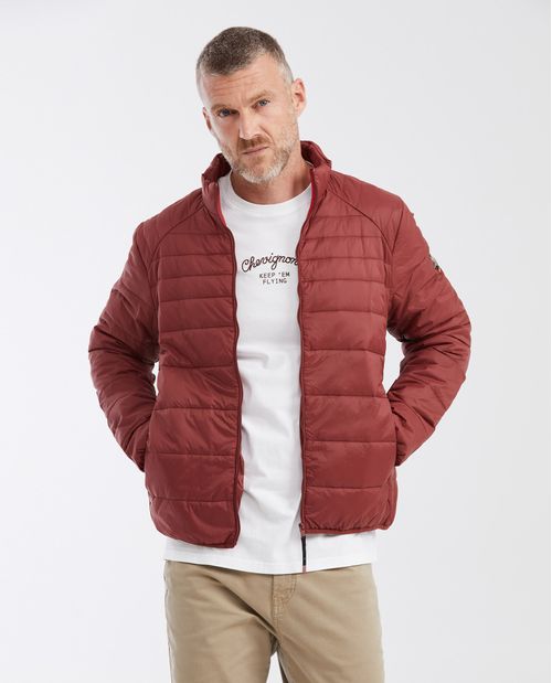 Chaqueta Abullonada de Hombre