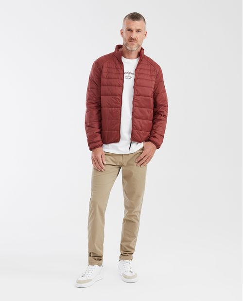 Chaqueta Abullonada de Hombre